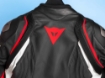 Dainese AVRO 4 SPORT/RACING/PERFORMANCE Korumalı Deri Motosiklet Mont 52 resmi