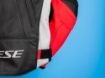 Dainese AVRO 4 SPORT/RACING/PERFORMANCE Korumalı Deri Motosiklet Mont 52 resmi