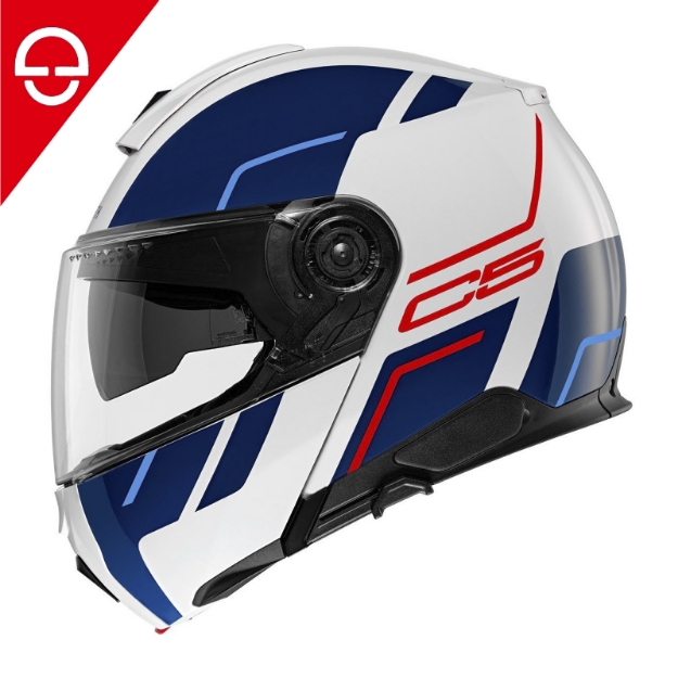 Schuberth C5 MASTER CARBON FIBER Çene Açılır Güneş Vizörlü Motosiklet Kask 60/61 resmi