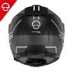 Schuberth C5 MASTER CARBON FIBER Çene Açılır Güneş Vizörlü Motosiklet Kask 60/61 resmi