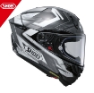 Shoei X-SPR PRO ESCALATE TC-5 Super Sport Kapalı Motosiklet Yarış Kask 61/62 resmi