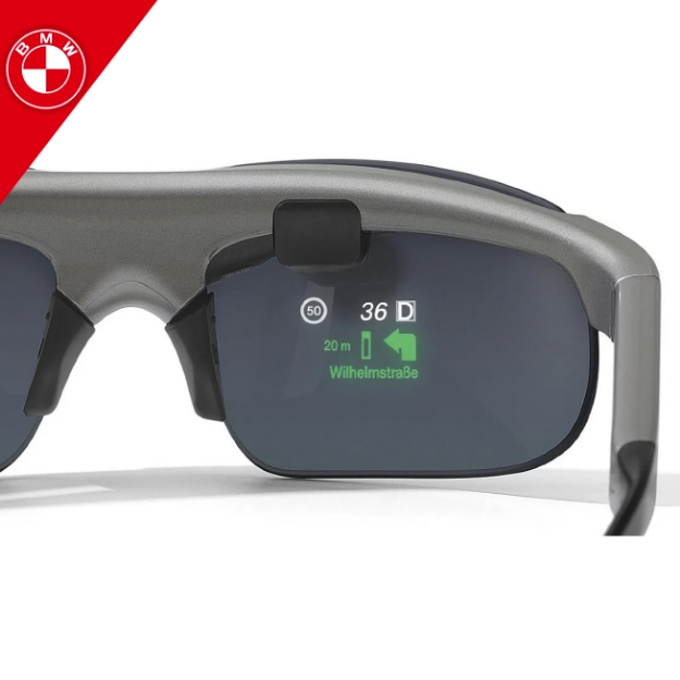 BMW Motorrad ConnectedRide Smart Glasses Akıllı Motosiklet Gözlüğü resmi