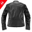 BMW Motorrad DARK NITE Retro/Klasik Hidrofobik Motosiklet Deri Mont Ceket 56 resmi