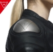 Dainese RAPIDA Korumalı Spor Kadın Deri Motosiklet Mont Ceket 38 resmi