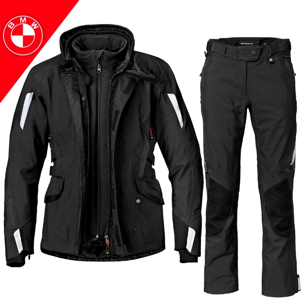 BMW Motorrad STREETGUARD IV 3L Lamine Motosiklet Mont Pantolon Takım 54 Long (Uzun Kesim) resmi