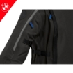 BMW Motorrad PACEGUARD ADVENTURE 3L Lamine Motosiklet Mont Ceket 50 resmi