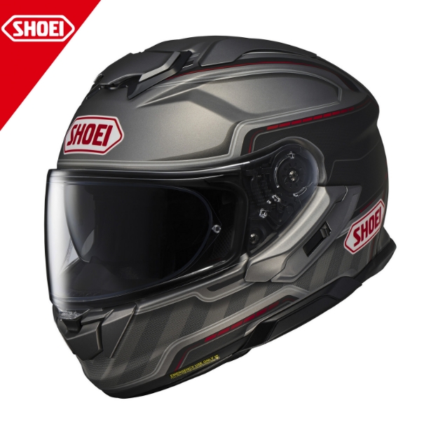 Shoei GT AIR 3 DISCIPLINE TC-1 Kapalı Full Face Touring Motosiklet Kask 57/58 M resmi