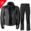 BMW Motorrad STREETGUARD IV 3L Lamine Motosiklet Mont Pantolon Takım 54 resmi